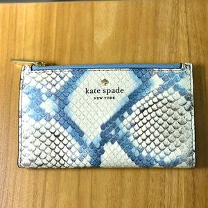 Kate spade snake Mikey wallet